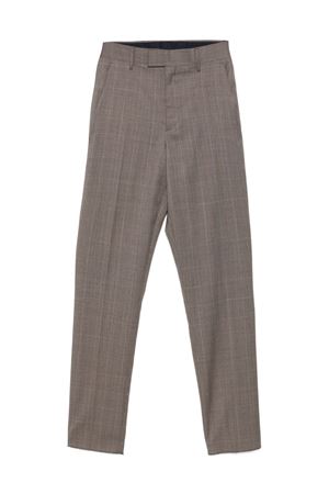 Brown Prince Of Wales-check trousers PAUL SMITH | M1R074YN0241568